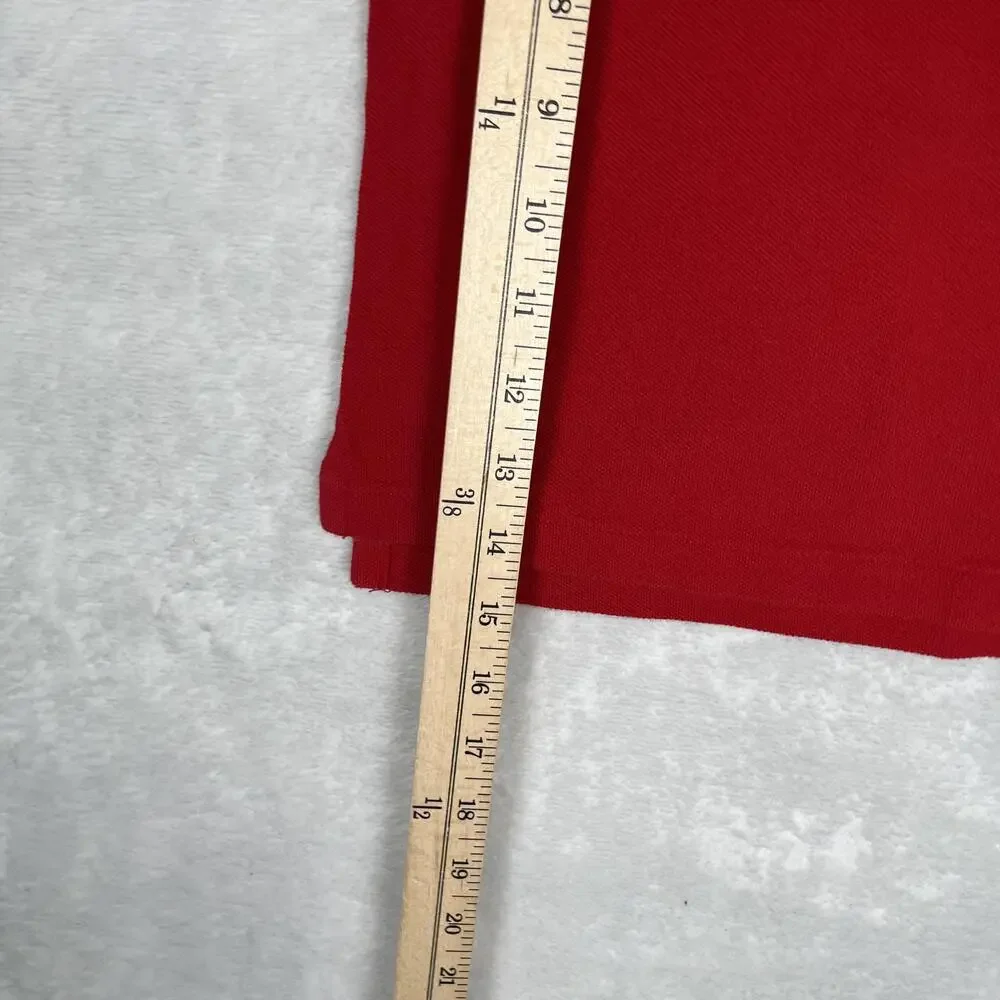 Polo Ralph Lauren Polo Shirt Kids 3T Red Short Sleeve Pony Logo Knit Casual